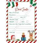 Letter To Santa Printable A4 Letter To Santa Letter Instant Download